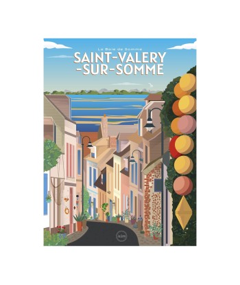 AFFICHE SAINT-VALÉRY-SUR-SOMME s'inspire de l'anatomie humaine