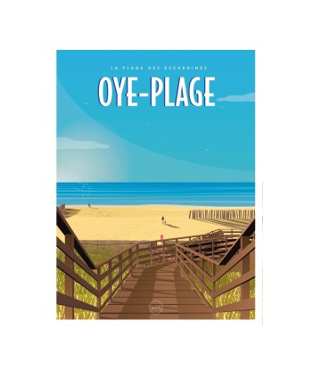 AFFICHE OYE-PLAGE - LES ESCARDINES acheter