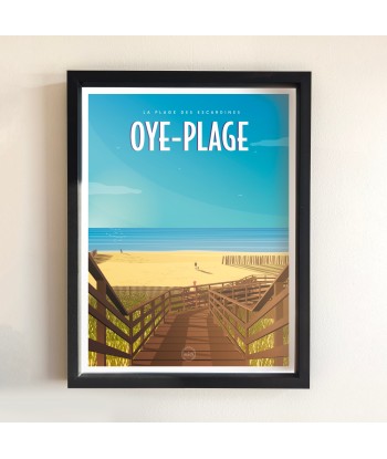 AFFICHE OYE-PLAGE - LES ESCARDINES acheter