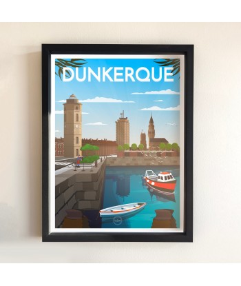 AFFICHE DUNKERQUE - VUE DU MINCK acheter en ligne