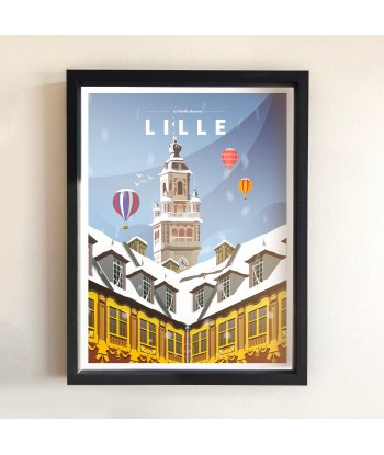 AFFICHE LILLE - SOUS LA NEIGE 2023