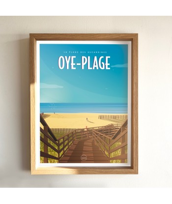 AFFICHE OYE-PLAGE - LES ESCARDINES acheter