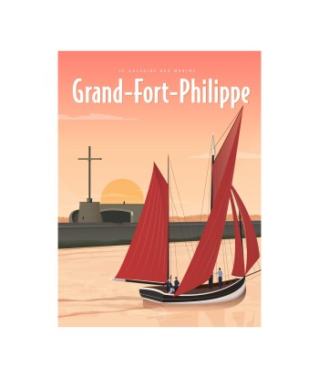 AFFICHE GRAND-FORT-PHILIPPE - LE CALVAIRE DES MARINS 2023