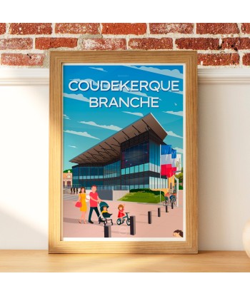 AFFICHE COUDEKERQUE-BRANCHE - LA MAIRIE Comparez plus de prix