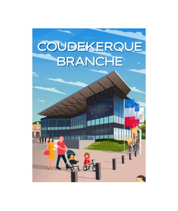 AFFICHE COUDEKERQUE-BRANCHE - LA MAIRIE Comparez plus de prix