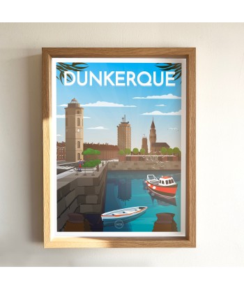 AFFICHE DUNKERQUE - VUE DU MINCK acheter en ligne