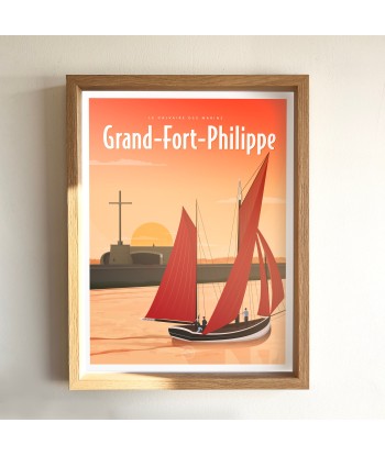 AFFICHE GRAND-FORT-PHILIPPE - LE CALVAIRE DES MARINS 2023