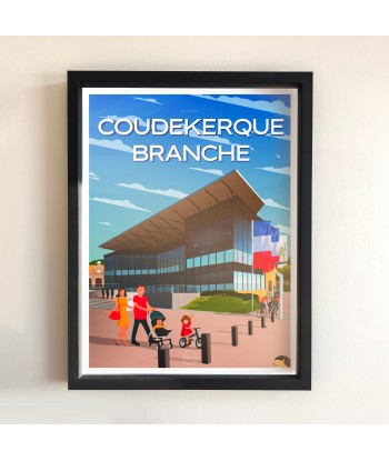 AFFICHE COUDEKERQUE-BRANCHE - LA MAIRIE Comparez plus de prix