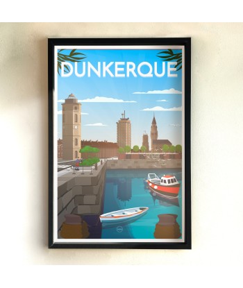 AFFICHE DUNKERQUE - VUE DU MINCK acheter en ligne