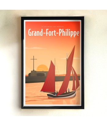 AFFICHE GRAND-FORT-PHILIPPE - LE CALVAIRE DES MARINS 2023