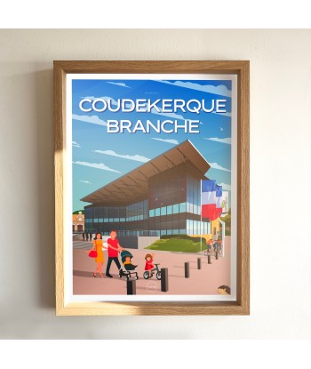 AFFICHE COUDEKERQUE-BRANCHE - LA MAIRIE Comparez plus de prix