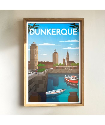 AFFICHE DUNKERQUE - VUE DU MINCK acheter en ligne