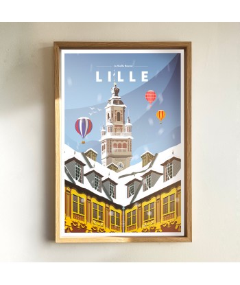 AFFICHE LILLE - SOUS LA NEIGE 2023