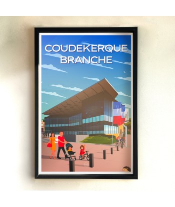 AFFICHE COUDEKERQUE-BRANCHE - LA MAIRIE Comparez plus de prix