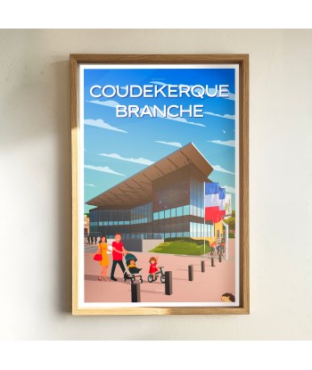 AFFICHE COUDEKERQUE-BRANCHE - LA MAIRIE Comparez plus de prix