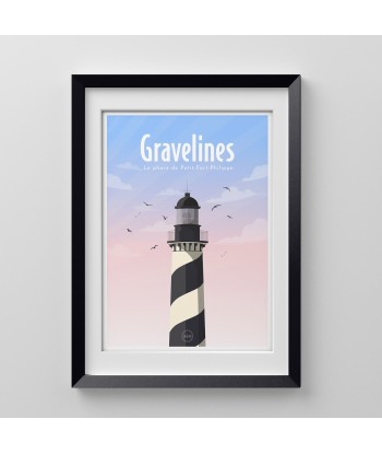 AFFICHE GRAVELINES - LE PHARE la chaussure