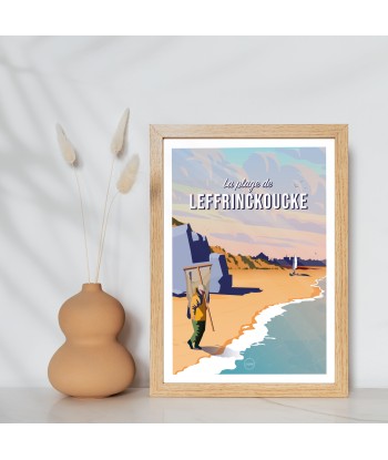 AFFICHE LEFFRINCKOUCKE - LA PLAGE Economisez 