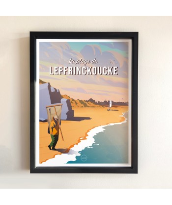 AFFICHE LEFFRINCKOUCKE - LA PLAGE Economisez 