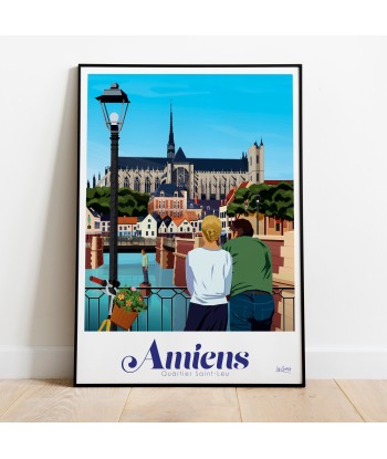 AFFICHE AMIENS - QUARTIER SAINT LEU Dans la société mordern