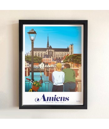 AFFICHE AMIENS - QUARTIER SAINT LEU Dans la société mordern