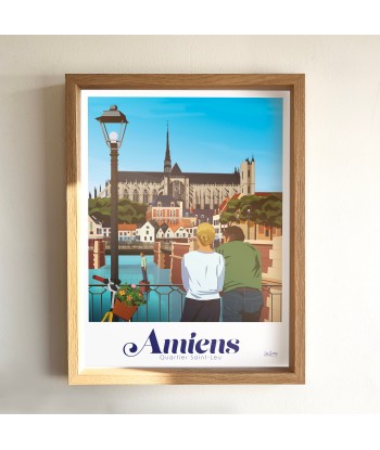 AFFICHE AMIENS - QUARTIER SAINT LEU Dans la société mordern