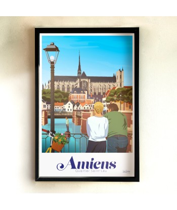 AFFICHE AMIENS - QUARTIER SAINT LEU Dans la société mordern