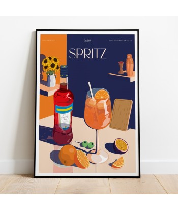 AFFICHE COCKTAIL - SPRITZ france