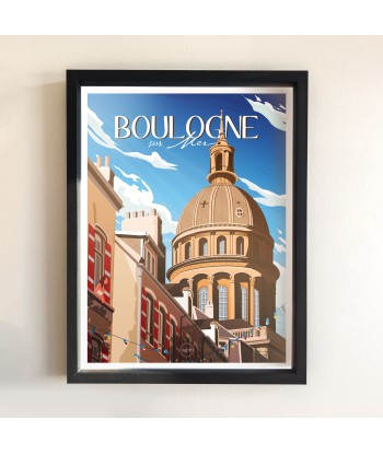 AFFICHE BOULOGNE-SUR-MER - LA BASILIQUE à prix réduit toute l'année