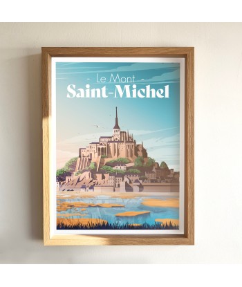 AFFICHE MONT SAINT-MICHEL suggérées chez