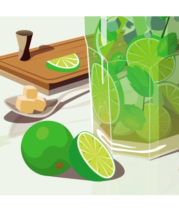 AFFICHE COCKTAIL - MOJITO vous aussi creer 