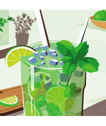 AFFICHE COCKTAIL - MOJITO vous aussi creer 