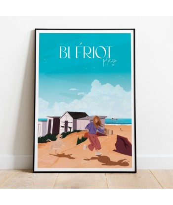 AFFICHE BLÉRIOT PLAGE de France