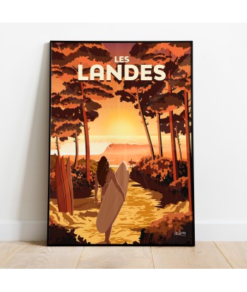 AFFICHE LES LANDES Venez acheter