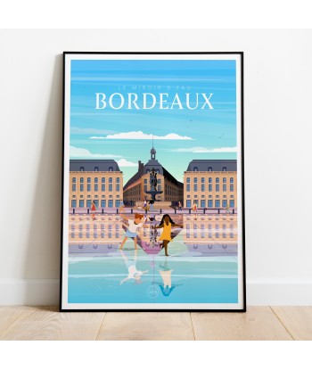 AFFICHE BORDEAUX - PLACE DE LA BOURSE. Faites des économies