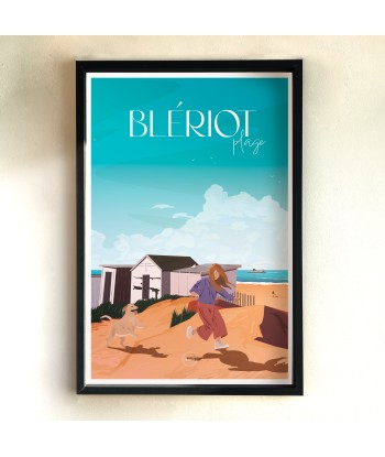 AFFICHE BLÉRIOT PLAGE de France