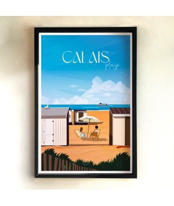 AFFICHE CALAIS - LA PLAGE du meilleur 