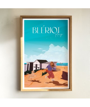 AFFICHE BLÉRIOT PLAGE de France