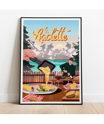 AFFICHE LA RACLETTE france