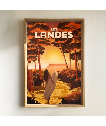 AFFICHE LES LANDES Venez acheter