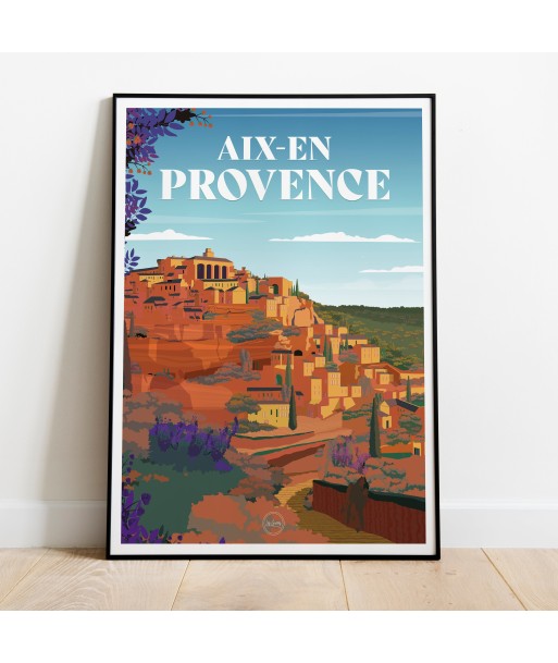 AFFICHE AIX EN PROVENCE pas cher 