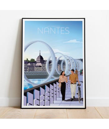 AFFICHE NANTES Les magasins à Paris