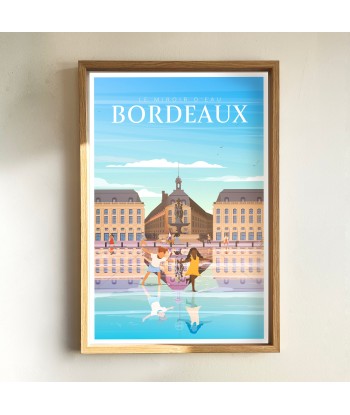 AFFICHE BORDEAUX - PLACE DE LA BOURSE. Faites des économies