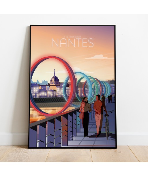 AFFICHE NANTES - COUCHÉ DE SOLEIL s'inspire de l'anatomie humaine