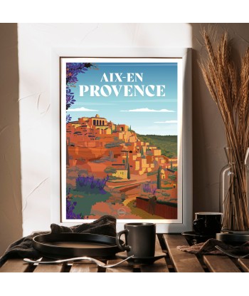 AFFICHE AIX EN PROVENCE pas cher 