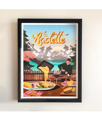 AFFICHE LA RACLETTE france