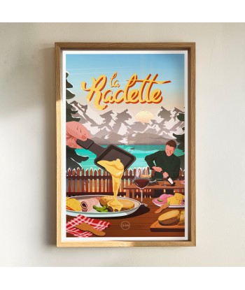 AFFICHE LA RACLETTE france