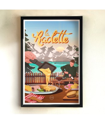 AFFICHE LA RACLETTE france