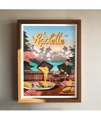 AFFICHE LA RACLETTE france