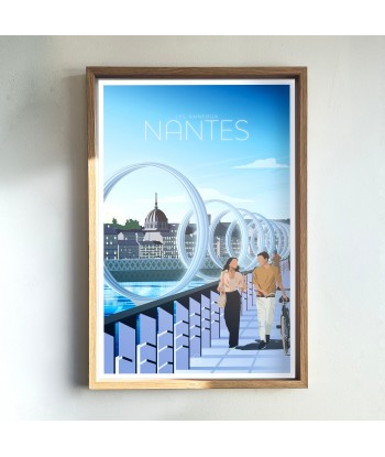 AFFICHE NANTES Les magasins à Paris