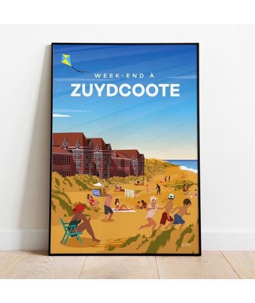 AFFICHE WEEK-END À ZUYDCOOTE - ÉTÉ le concept de la Pate a emporter 